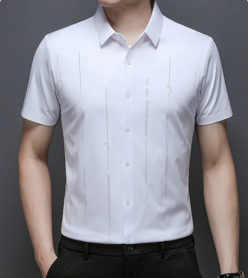Velorio™ Men's shirt, Made in korea, Lawn Cotton Quick-Drying Shirt