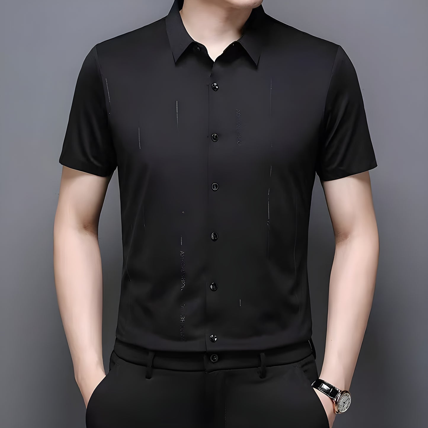 Velorio™ Men's shirt, Made in korea, Lawn Cotton Quick-Drying Shirt